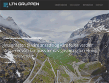 Tablet Screenshot of ltngruppen.com